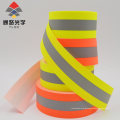 Fluorescent Yellow 5cm Wide Flame Retardant Fabric for Fire Suit